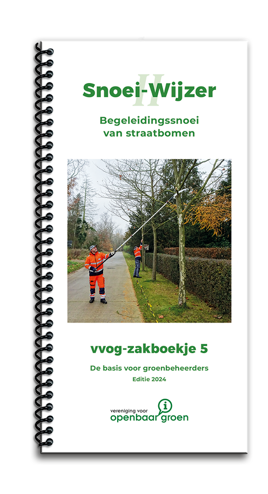 Zakboekje begeleidingssnoei van straatbomen